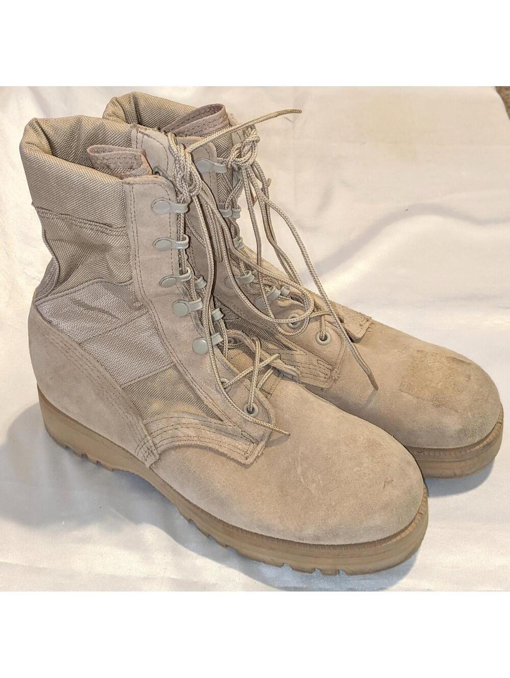 Rocky Hot Weather Army Military Combat Boots Tan SPM1C1-13-D-1017 Size 7 W